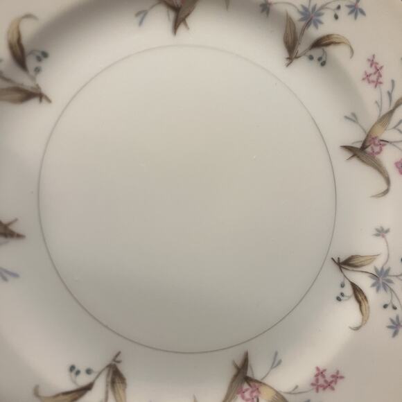 12 Vintage MEITO LUCILLE 6.5" Bread Plates 1960s Japan Floral PRISTINE EXCELLENT - Picture 13 of 16
